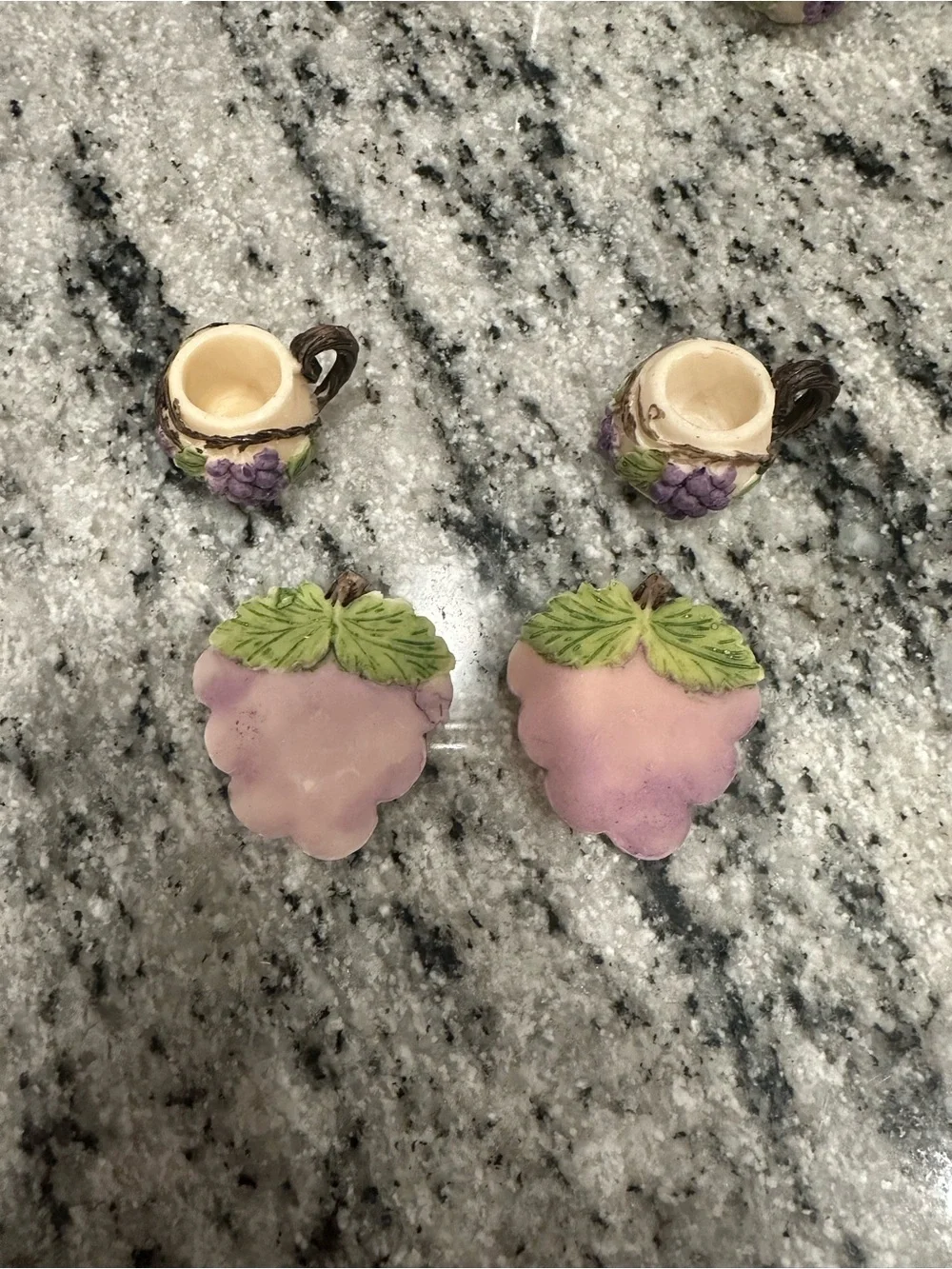 Decorative Grape Vine Mini Tea Set